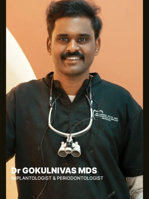 Dr. Gokul Nivas, Periodontist & Pediatric Dentist at Astra Dental Care, Madurai