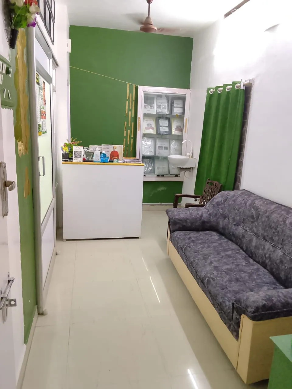 Reception and waiting area at Astra Dental Care